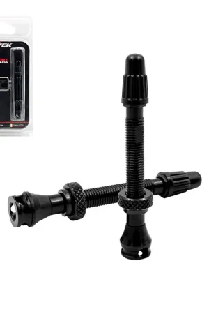 Valvola Tubeless PRESTA Lunghezza 50mm in Alluminio - 3 Fori 2 Pezzi Prezzo Conveniente