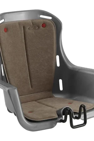 Offerta Lampo Seggiolino Anteriore LUNA Attacco al Piantone Imbottito Grigio