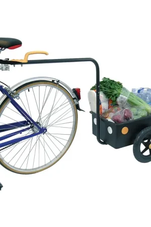 Acquista Ora Carrello Portaoggetti ECO TRAILER MAXI 60lt Attacco Rapido Nero