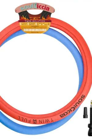 Ordina Subito SOULCICCIA (KIT) 27,5"x45mm Twin Full (2 Pezzi) + 2 Valvole TBL