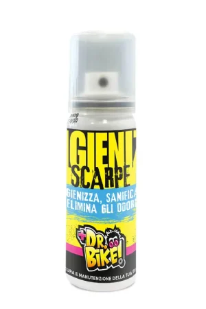 DR.BIKE CURA E PULIZIA - Igienizzante Scarpe - 100ml Di Tendenza